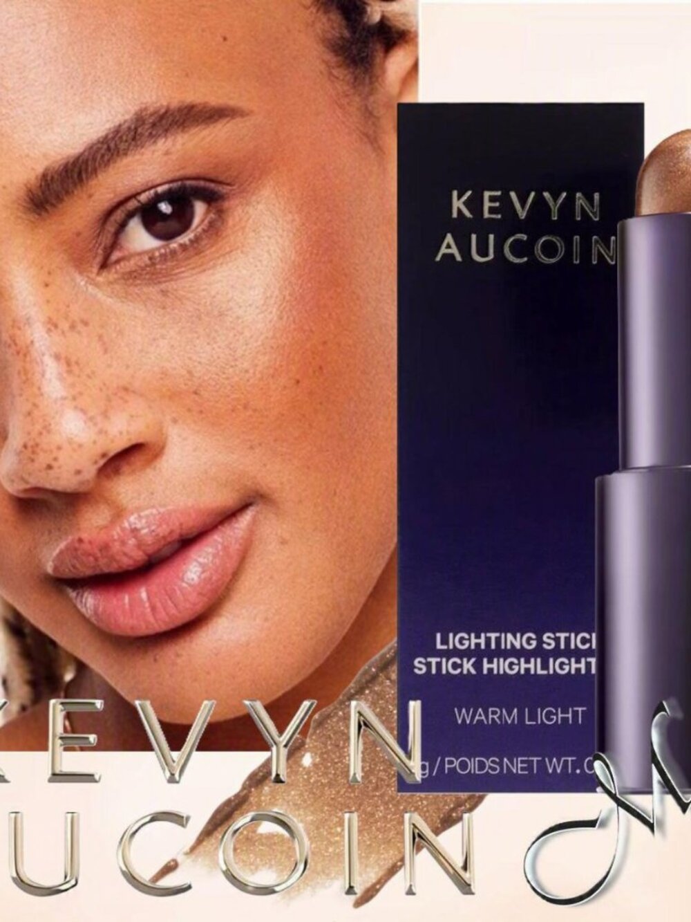 Kevyn Aucoin Lighting Stick Creamy Highlighter* ~ Warm Light (Medium) 9g NIB